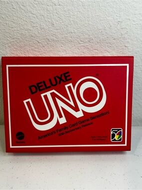 Mattel Deluxe UNO Card Game